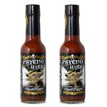 Psycho Juice Extreme Ghost Pepper Hot Chilli Sauce 148ml (Pack 2)