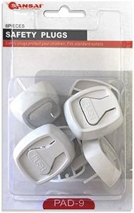 SANSAI 6pc Baby/Child Power Point Cover/Board/Safety Protective Plugs/Outlet/NZ/AU