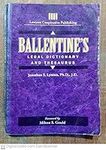 Ballentine's Legal Dictionary/Thesa