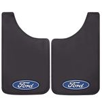 000539R01 Ford Oval Logo Easy Fit Mud Guard 11"" - Set of 2