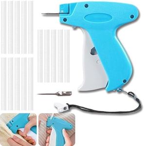 Pacify Stitch Gun for Clothes, Tagging Gun for Clothing with 10000 Micro Fasteners & 1 Needles, Quick Stitch Sewing Gun for Hemming Repairs, Microstitch Gun for Clothing Fabric Fixing Tool (A)