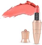 Hickey Lipstick for Women BEACH BABE Coral Lipstick Matte & Refillable Organic Lipstick Long Lasting with High Pigmented Color for Bold Looks Perfect for Eco-Conscious Beauty Lovers