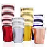 YALLOVE Disposable Paper Cups, Five