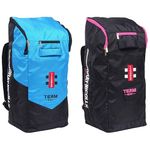 Gray Nicolls Team 200 Duffle Bag - Black/Cyan (2024)