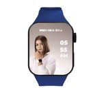 innomax S10 Alpha 1.88" Display Smart Watch with Bluetooth Calling, SpO2, 60 Sports Mode IP67 Rating, High Resolution smartwatch for Men and Women (Black & Blue)