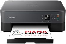 Canon PIXMA TS5350i 3-In-1 Wireless Home Office Printer, Copier, & Scanner - PIXMA Print Plan Compatible - Borderless Photo Printing - Wireless & Smartphone Print/Scan via Cloud Storage