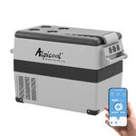 Alpicool CF45 45L Compressor Car Refrigerator, Portable Camping Fridge DC 12v Freezer for TruckCampervanRVBoat, -20℃ to 20℃