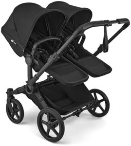 Bugaboo Donkey 6 Twin Side-by-Side All Terrain Stroller - Heritage Black