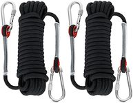 LOLYSIC 2Pcs Climbing Ropes, 10mm x