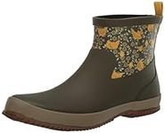 Western Chief Women's Waterproof Ankle Rain Boots, Nesting Chickens, 11