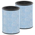 F300 Filter Compatible with Instant AP300 Air Purifi-er, 4-Stage Filtration with H13 Grade True HEPA Filter and Activated Carbon Filter, Compare to F300 Filter, 2 Pack