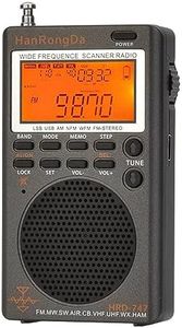 Docooler Radio FM Altavoz estéreo portátil Digital Reproductor de Audio MP3 Calidad de Sonido de Alta fidelidad Recepción de Canal VHF/UHF