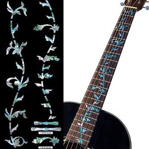 Inlay Sticker Fret Markers for Guitars - Tree of Life - Abalone Mix,FT-050TG-MX