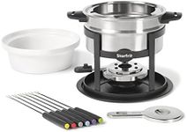 Starfrit 092521-004-0000 Fondue 3-in-1 Set, 12 Piece, Metallic, 1.6 L