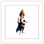 Trends International Gallery Pops Disney Pixar The Incredibles - Buddy Pine Syndrome Wall Art Wall Poster, 12" x 12", White Frame Version