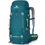 N NEVO RHINO Internal Frame Hiking Backpack 50/60/65/70/80L, Mountain Climbing Camping Backpack Daypack Waterproof Rain Cover