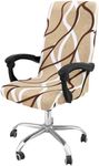 Smiry Stretch Printed Office Comput