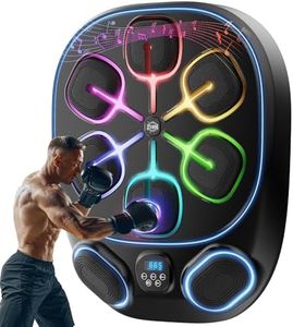 FIAMEARMOR 2025 Music Boxing Training Machine for Adults Fitness Equipment Durable Dummy Punching Bag Boxing Machine - Large