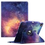 Fintie Rotating Case for iPad Pro 12.9-inch 6th Generation 2022-360 Degree Swiveling Protective Cover with Pencil Holder, Auto Sleep/Wake, Also Fit iPad Pro 12.9" 5th/4th/3rd Gen, Galaxy