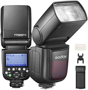 Godox TT685II-C Flash TTL pour Caméra Canon, Fonction TCM Améliorer Sortie Flash, Speedlite Système X sans Fil 2.4G HSS 1/8000s, Compatible avec Caméra Canon EOS Série