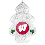 NCAA Wisconsin Badgers Traditional Acrylic Tree Ornament