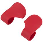 GadiBike Bike Throttle Mounted Cruise Assist Hand Rest Universal Motorcycle Wrist Control Cramp Rest Control Pack of 2 Grip for 7/8' Handle Bar Red for Yamha YZF R15 V2