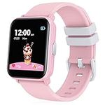 Kids Smart Watch Fitness Tracker: 1.4" Touch Screen Bluetooth Smartwatch for Girls Boys Activity Trackers with IP68 Waterproof Heart Rate Sleep Monitor Step Sports Watches Compatible Android IOS