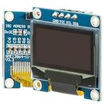 AZDelivery I2C 0.96-inch OLED Display Compatible with SSD1306 128x64 Pixels IIC 3.3V 5V White Character Display Compatible with Arduino and Raspberry Pi Including E-Book!