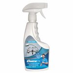 Clenza™ TS Tap and Shower Cleaner Spray (450ml)-Ready to Use, Removes Hard Water Stains, Soap Scum and LimeScale from CP Fittings, Stainless Steel Sinks, Ideal For Bathroom, Kitchen-Daily Use