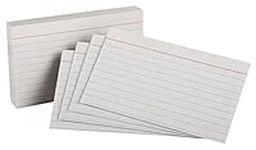 Oxford Ruled Index Cards, 3" x 5", 