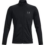 Under Armour Men's Pique Track Jacket, Black (001), Medium