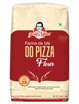 JOSEF MARC 00 Pizza Flour - 4 LBS (1.8kg), Unbleached & Medium Protein Flour, Morcote Pizza Flour, Italian Type 00 Flour