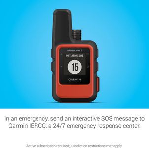Garmin inReach Mini 2 Satellite Communicator – Lightweight Handheld, Orange