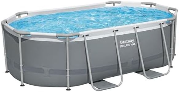 Steel Pro MAX 10' x 6'7" x 33"/3.05m x 2.00m x 84cm Oval Pool Set