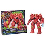 Marvel Avengers Mech Strike Monster Hunters Hunter Suit Iron Man Toy, 8-Inch-Scale Deluxe Action Figure, Toys for Kids Ages 4 and Up, Multicolor (F5073)