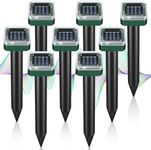 Mole Repellent Solar Powered 8 Pack
