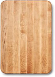 John Boos Block Reversible Cutting Board, Chop-N-Slice w/Finger Grips, 20"x14"x1.25", Maple