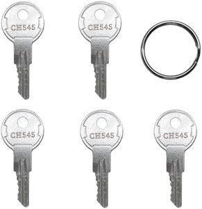 (5) CH545 Keys for UWS Buyers Products Dee Zee Delta Weatherguard Kobalt Better Built Husky Craftsman Atwood Tool Box Truck Trailer RV Horse Trailer Car Hauler Sure-Grip Safety Cabinet Paddle Handle