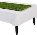 Talking Tables Reusable Artificial Grass Table Runner | 1.5m Indoor Use | Easter Decorations , Spring, Summer Tablescape, Moss for Fairy Garden, Football Theme, Mad Hatter Afternoon Tea, Green