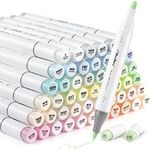 Ohuhu Pastel Alcohol Brush Markers-