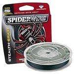 SpiderWire Stealth® Superline, Moss Green, 10lb | 4.5kg, 200yd | 182m Braided Fishing Line, Suitable for Freshwater and Saltwater Environments