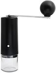 CrushGrind 080201-0099 Coffee Grinder Colombia, Black