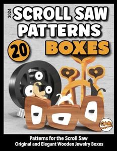 Scroll saw patterns 20 Boxes: Patterns for the scroll saw, original and elegant wooden jewelry boxes, woodworking projects