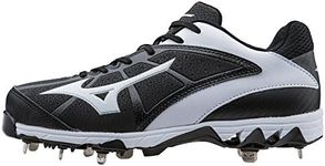 Mizuno Women's 9 Spike Select 2 Fast Pitch Metal Softball Cleat (6 B(M) US)