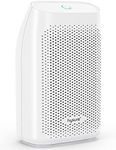 Hysure Dehumidifier for Home Damp 700mL, Small Quiet Dehumidifier for Mould Moisture in Bedroom Caravan Home Wardrobe Kitchen Office Garage Basement - White