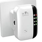 WiFi Range Extender, 2024 Newest WiFi Signal Booster Up to 3000sq.ft and 28 Devices, Internet Booster - with Ethernet Port, Quick Setup, Home Wireless Signal Booster