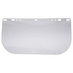 Jackson Safety F10 PETG Face Shield (29104), 8” x 15.5” Clear, Disposable Face Protection, 100 Shields/Case