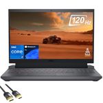 Dell G15 Gaming Laptop, 15.6" FHD 120Hz, 13th Gen 6-Cores i7-13650HX, GeForce RTX 4060, 64GB DDR5, 2TB PCIe 4.0, Backlit KB, Keypad, WiFi 6, Webcam, USB-C, RJ45, US Version KB, PDG HDMI, Win 11 Pro