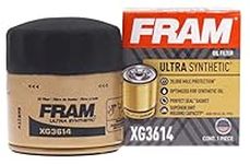 FRAM Ultra Synthetic 20,000 Mile Protection Oil Filter, XG3614 with SureGrip (Pack of 1)