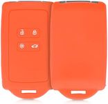 kwmobile Key Cover Compatible with Renault - Orange